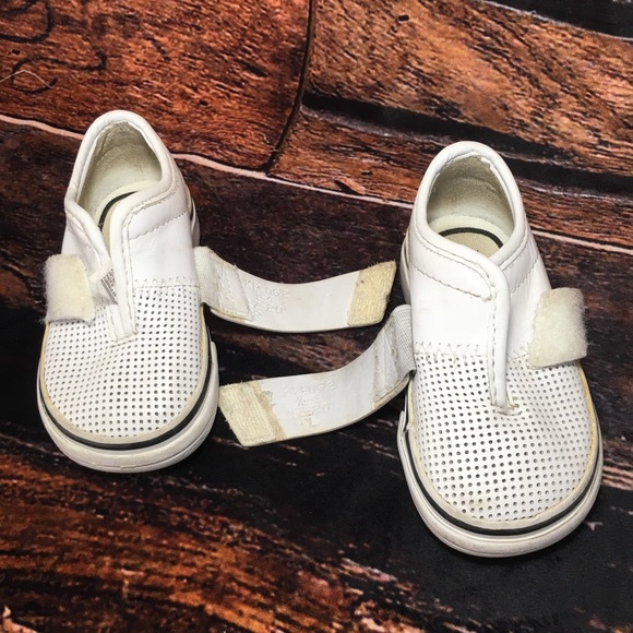 Puma Kinder Fit White Velcro Baby Toddler Sz 5 - Picture 5 of 8